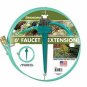Yardworks 5/8 inch x 6 ft Faucet Extension Garden Hose Kit Vinyl, 500 PSI Max -