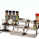 ALhom Spice Rack Organizer for Cabinet/Wall Mount/Countertop/Pantry - 3 Tier Exp