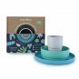 BOBO&BOO Plant-Based Dinnerware Set for Kids | Microwave & Dishwasher Safe | BPA