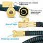 FIENVO 25 ft Upgraded Expandable Durable No-Kink Flexible Garden Water Hose Set