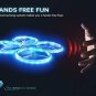 SNAPTAIN SP300 Mini Drone, Hand Operated RC Quadcopter w/Throw&acirc;��N Go, Multiple Re