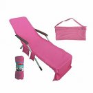 ALLOMN Lounge Chair Towel Beach Towel Microfiber Pool Lounge Chair Cover Lawn Ch