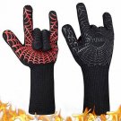 YUXIER Oven Gloves, Hot BBQ Grill Gloves,1472°F Oven Mitts for Cooking, Grilling