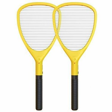 Wellgoo 2 Pack Large Electric Bug Zapper Swatter Fly Trap High Voltage Handheld