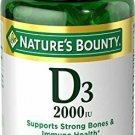 Natures Bounty Vitamin D3 2000 IU