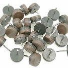 40pcs Thickened Furniture Glide,Nail-on Nylon Slider Pad Floor Protector for Woo