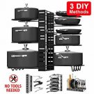 Pot Rack Organizers, G-TING 8 Tiers Pots and Pans Organizer, Adjustable Pot Lid