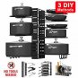 Pot Rack Organizers, G-TING 8 Tiers Pots and Pans Organizer, Adjustable Pot Lid