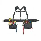 CLC Custom Leathercraft 1608 Electrician's Comfort Lift Combo Tool Belt, 28 Pock