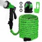 Agichose 50FT Garden Hose Reel Wall Mount Expandable 3 Times TPE Super-Strength