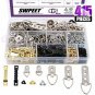 Swpeet 415Pcs Picture Hangers Kit with Screws, Heavy Duty Assorted Picture Hange