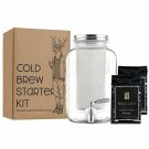 1 Gallon Cold Brew Coffee Maker Includes 2lbs of Birch Glen Roasters Cold Brew C
