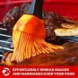GKâs 3 + 3 BBQ Manâs Dream Set: Silicone BBQ Grill Gloves Plus Meat Shredder Cla
