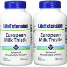 Life Extension European Milk Thistle 380mg 240 Softgels