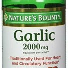 Nature's Bounty Garlic 2000mg, Tablets 120 ea (Pack of 4)