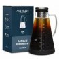 Airtight Cold Brew Iced Coffee Maker (& Iced Tea Maker) with Spout – 1.5L/51oz O