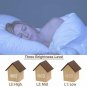 &atilde;��Upgraded House Style Design&atilde;�� Digital Alarm Clock, with Wooden Electronic LED Ti