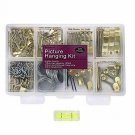 Picture Hangers, Quality Picture Hanging Kit, 225pcs Heavy Duty Frame Hooks Hard