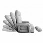 WAYTRIM Indoor Chaise Lounge Sofa, Folding Lazy Sofa Floor Chair 6-Position Fold