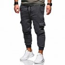 MorwenVeo Men's Gym Casual Jogger Pants - Fashion Slim Fit Sweatpants with Pocke