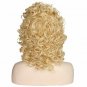 ColorGround Medium Long Curly Blonde 80S Rocker Wig for Women