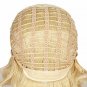 ColorGround Medium Long Curly Blonde 80S Rocker Wig for Women