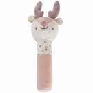 itty-bitty Cartoon Stuffed Animal Baby Soft Plush Hand Rattle Squeaker Sticks fo