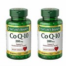 Set of 2 Nature's Bounty Co Q-10 200 mg, 80 Tablets