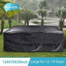 king do way Outdoor Patio Furniture Covers, 315x180x74cm 420D Oxford Polyester E