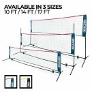 Boulder Portable Badminton Net Set - Net for Tennis, Soccer Tennis, Pickleball,