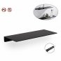 Bathroom Shelves Shower Shelf Brackets Black,Rustproof Shower Caddy Self Adhesiv