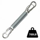 Maky Outdoors Chair Swing Hanging Kit - Spring, Heavy Duty, 2 Carabiners, Safety