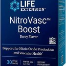 Life Extension Nitrovasc Boost (Berry Flavor), 30 Gram, 30 Stick Packs