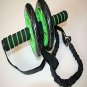 Mworld2 Ab Roller Pull Rope, Abdominal Roller Wheel Resistance Band, Ab Wheel Au