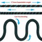 FIENVO 75 ft Upgraded Expandable Durable No-Kink Flexible Garden Water Hose Set