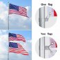 WeValor 20FT Telescoping Flag Pole Kit, Heavy Duty 16 Gauge Aluminum Outdoor In