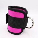 Enjowarm 2PC Sports Ankle Anchor Strap Double D-Ring Gym Leg Pulley Strap Liftin