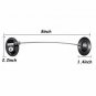 Refrigerator Door Locks(2-Pack Black),Mini Fridge Lock, File Cabinet Lock, Drawe