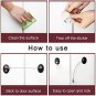 Refrigerator Door Locks(2-Pack Black),Mini Fridge Lock, File Cabinet Lock, Drawe