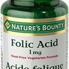 Nature's Bounty Folic Acid 1 mg 150 Tablets (Packaging May Vary)