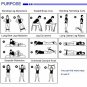 Resistance Loop Exercise Booty Bands,6 set Workout Hip Bands for Women/Men Legs