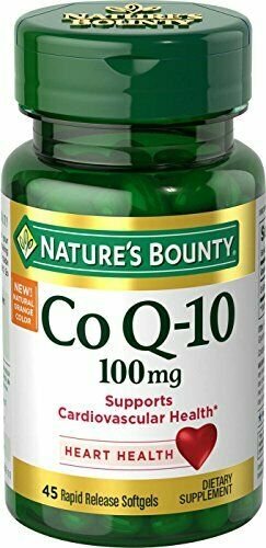 Nature's Bounty CoQ10, Rapid Release Softgels, 45 Count