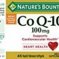 Nature's Bounty CoQ10, Rapid Release Softgels, 45 Count