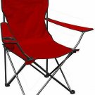 Portable Folding Chair with Arm Rest Cup Holder and Carrying and Storage Bag