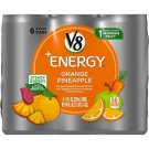 V8 +Energy Healthy Energy Drink, Natural Energy from Tea, Orange Pineapple, 8 Oz