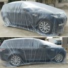 Universal Disposable Clear Plastic Car Cover Suitable  for SUV Sedan Mini Van