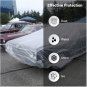 Universal Disposable Clear Plastic Car Cover Suitable  for SUV Sedan Mini Van