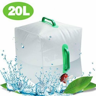 Ultrafun Collapsible Water Container BPA Free Portable Folding Water Storage for