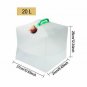 Ultrafun Collapsible Water Container BPA Free Portable Folding Water Storage for