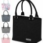 Simple Modern 4L Cara Lena Lunch Bag for Women - Black Insulated Lunch Box - Mid